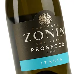 Вино ігристе Zonin Prosecco Spumante Brut Cuvee 1821 DOC 11 % біле 375 мл - мініатюра 5