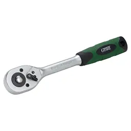 Ключ-тріскачка 3/8" 200мм 45T GRAD (6050355) - мініатюра 3