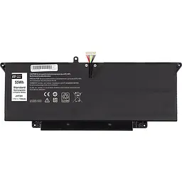 Акумулятор для ноутбуків Dell Latitude 7310 (JHT2H) 7.7V 7100 mAh