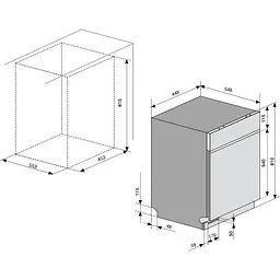 Посудомийна машина Ventolux DW 4509 4M - мініатюра 2