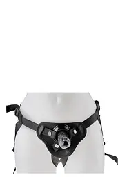 Страпон Dream Toys Blaze Harness with Dildo, 13 см (чорний) - мініатюра 5