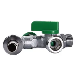 Кран Arco кульовий для поливу подвійний 1/2″x3/4″x3/4″ 00472 - мініатюра 4