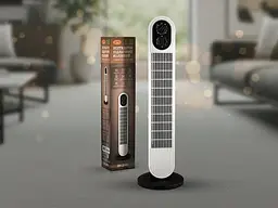 Вентилятор підлоговий колонний Tower Cooling Fan 500Вт BITEK BT-2901 / Кондиціонер для дому та офісу / Підлоговий вентилятор - мініатюра 4