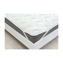 Наматрацник MirSon Eco Light №1721 Bamboo Air-line на резинці по кутках White 70x140 см (2200002889988) - мініатюра 2