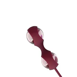 Набір секс-іграшок Loveline S explore Toy Kit for Her 3 шт. бордовий - мініатюра 8