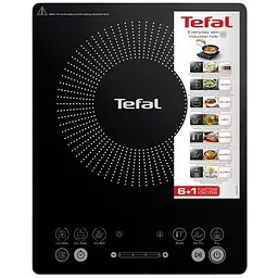 Плитка настільна Tefal Everyday Slim 2100 Вт індукційна чорна (IH2108E1) - мініатюра 2