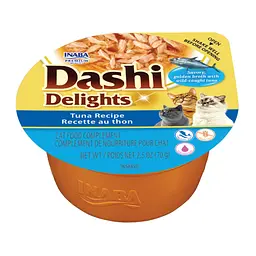 Ласощі Inaba Dashi Delights для котів тунець 70 г