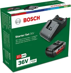 Набір акумулятора та зарядного пристрою GBA 36V Bosch hoz0014368 - мініатюра 7