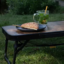 Стіл Bo-Camp Woodbine Compact 56x34 см Black/Wood look (1404190) (DAS303264) - мініатюра 9