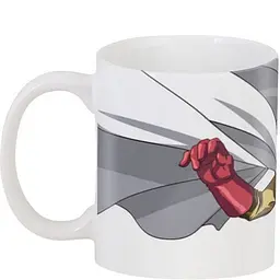 Кухоль GeekLand Ванпанчмен One Punch Man фото № 13 330 мл білий - мініатюра 2