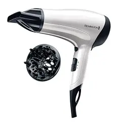 Фен Remington Power Volume 2000, 2000Вт, 3 режими, дифузор, турмалінова іоніз-я, хол. обдув, білий - мініатюра 2