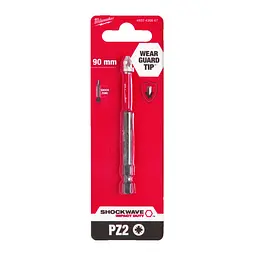 Біта SHOCKWAVE MILWAUKEE, PZ2, 90мм - мініатюра 2