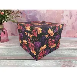 Набір подарункових коробок UFO Flowers1 3 шт. (W5230 Набір 3 шт Flowers1 квадр.) - мініатюра 3