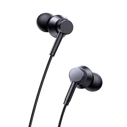Провідні вакуумні навушники Baseus Encok HZ11 Wired Earphones, 3.5mm, 1.2m, (A00164200213-Z1) black - мініатюра 2