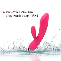 Вібратор-кролик Svakom Trysta Plum Red з перлинною стимуляцією точки G подвійне задоволення в преміум форматі - мініатюра 6