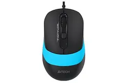 Миша A4Tech Fstyler FM10 1600dpi чорний+синій, USB
