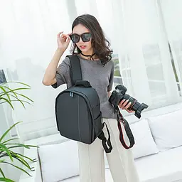 Фото рюкзак універсальний Canon EOS Чорний з червоним (IBF012R1) - мініатюра 6