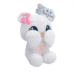 М’яка іграшка Peekapets Ведмедик білий 30 см (907874) - мініатюра 6