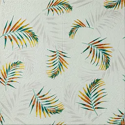 Панель стінова Sticker Wall 3D 680х670х4мм Папороть на бежевому фоні D SW-00001983