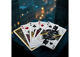 Карти гральні United States Playing Card Company Theory11 Batman 85th Anniversary (ВР_Б85А) - мініатюра 6