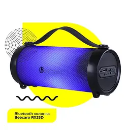 Портативна акустика Beecaro Cigii RX33D LED підсвічування - мініатюра 7
