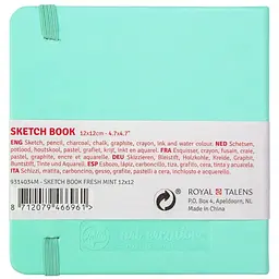Блокнот для графіки Royal Talens Art Creation 12х12 см 140г/м2 80л Fresh Mint - мініатюра 2