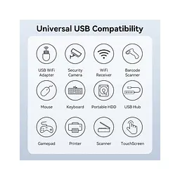 Дата кабель USB 2.0 AM/AF 5.0m Active black Vention (CBKBJ) - мініатюра 5