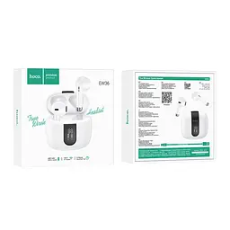 Бездротові навушники Hoco EW36 Delicate TWS | BT5.3, 30/400mAh, 4h | вкладиші white - мініатюра 4