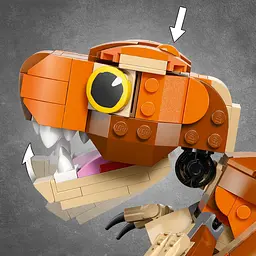 Конструктор LEGO Jurassic World Little Eatie: тиранозавр 317 деталей (76967) - мініатюра 4