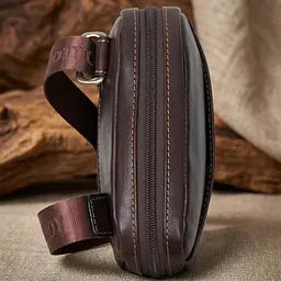 Чоловіча сумка Tony Perotti натуральна шкіра Italico 6056G-15 (90106) Коричнева - мініатюра 7