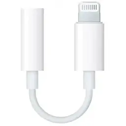 Перехідник адаптер Apple 3.5 мм мама to Lightning тато