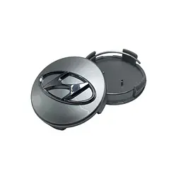 Ковпак колеса Hyundai срібло 60 мм пластик 1 шт OEM 529603S120 (ковпачок, заглушка диска)