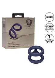 Ерекційне кільце Calexotics Viceroy Dual Ring, 3,2 см (синій) - мініатюра 5