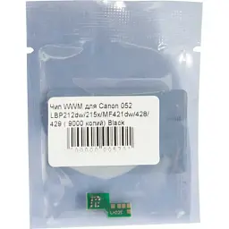 Чип для картриджа Canon 052H Black 9K WWM (JYD-Can052H)
