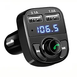FM модулятор FM трансмітер з Bluetooth MP3 CAR X8