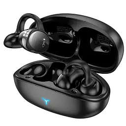 Навушники HOCO Auspicious clip-on true wireless BT headset EW57 BT5.3 11h white - мініатюра 2