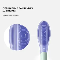 Насадки для зубної щітки Oclean Ultra Clean Brush Head for On SE Air X F1 2шт UC01 G02 Green - мініатюра 3