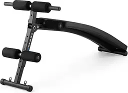Похила лава для тренувань преса Gymtek XL200 з еспандерами для дому - мініатюра 5