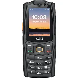 Телефон Смартфон AGM M6 black Russian keyboard