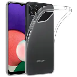 Чохол Silicone Case WS Samsung A22 5G Прозорий