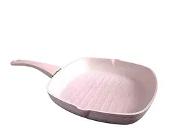 Сковорода гриль O.M.S Collection 3212 28х28 2.75 л Pink