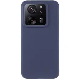 Чохол Silicone Cover Lakshmi (AAA) для Xiaomi 13T / 13T Pro Темно-синій / Midnight blue - мініатюра 2