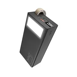 Універсальна мобільна батарея Ridea RP-D30L+ Phoenix30+ PD/QC 3.0 20W 30000 mAh Black (35091_3344933) - мініатюра 2