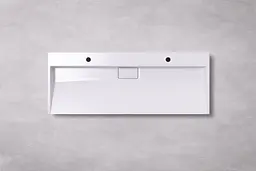 Умивальник VBI Este 120x46 см накладний/підвісний 2/O white VBI-019927
