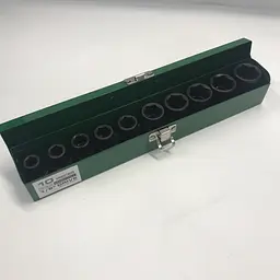 Набір ударних головок TOPTUL 1/2" 10-24мм 10 од. GDAD1001 - мініатюра 5