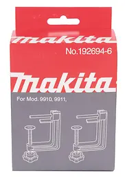 Комплект затискачів для стрічкових шліфмашин Makita 9910, 9911 (192694-6) - мініатюра 2