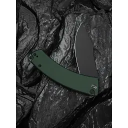 Ніж Civivi Outlaw Muk, Green G10, Black Stonewash (C24079-3) - мініатюра 12