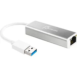 Перехідник j5create JUE130-N, з USB-A на Gigabit Ethernet (JUE130-N)