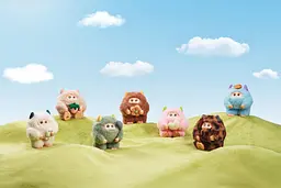 М'яка колекційна іграшка з кільцем GIGGLE MONSTER серія Солодкі мрії (blind box) V1 10_10 Art.GM9981021 - мініатюра 3