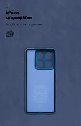Чехол ArmorStandart ICON для Xiaomi 14T Camera cover Dark Blue (ARM88502) - мініатюра 4